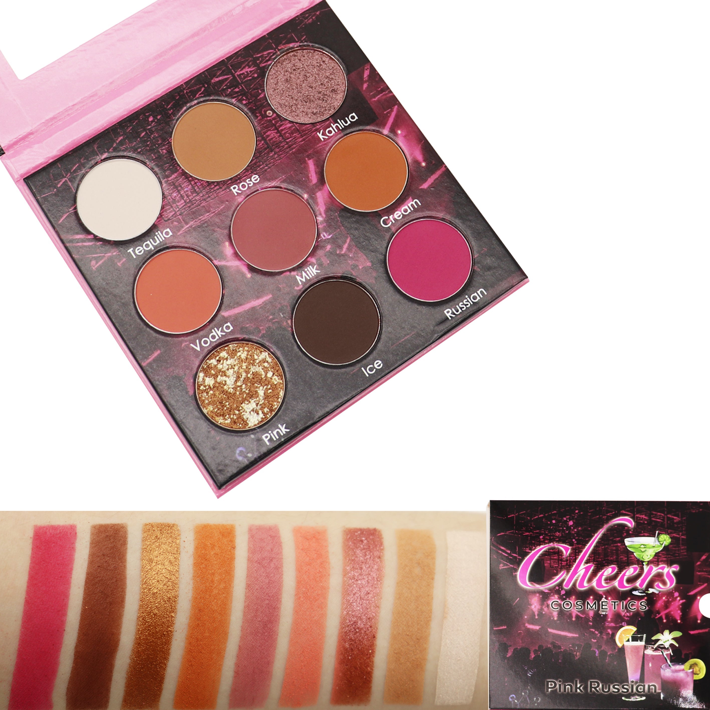 PINK RUSSIAN EYESAHDOW PALETTE