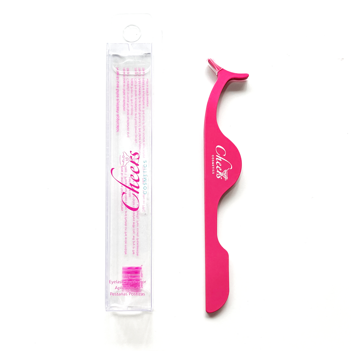 Eyelash Applicator Hot Pink - cheerscosmetics