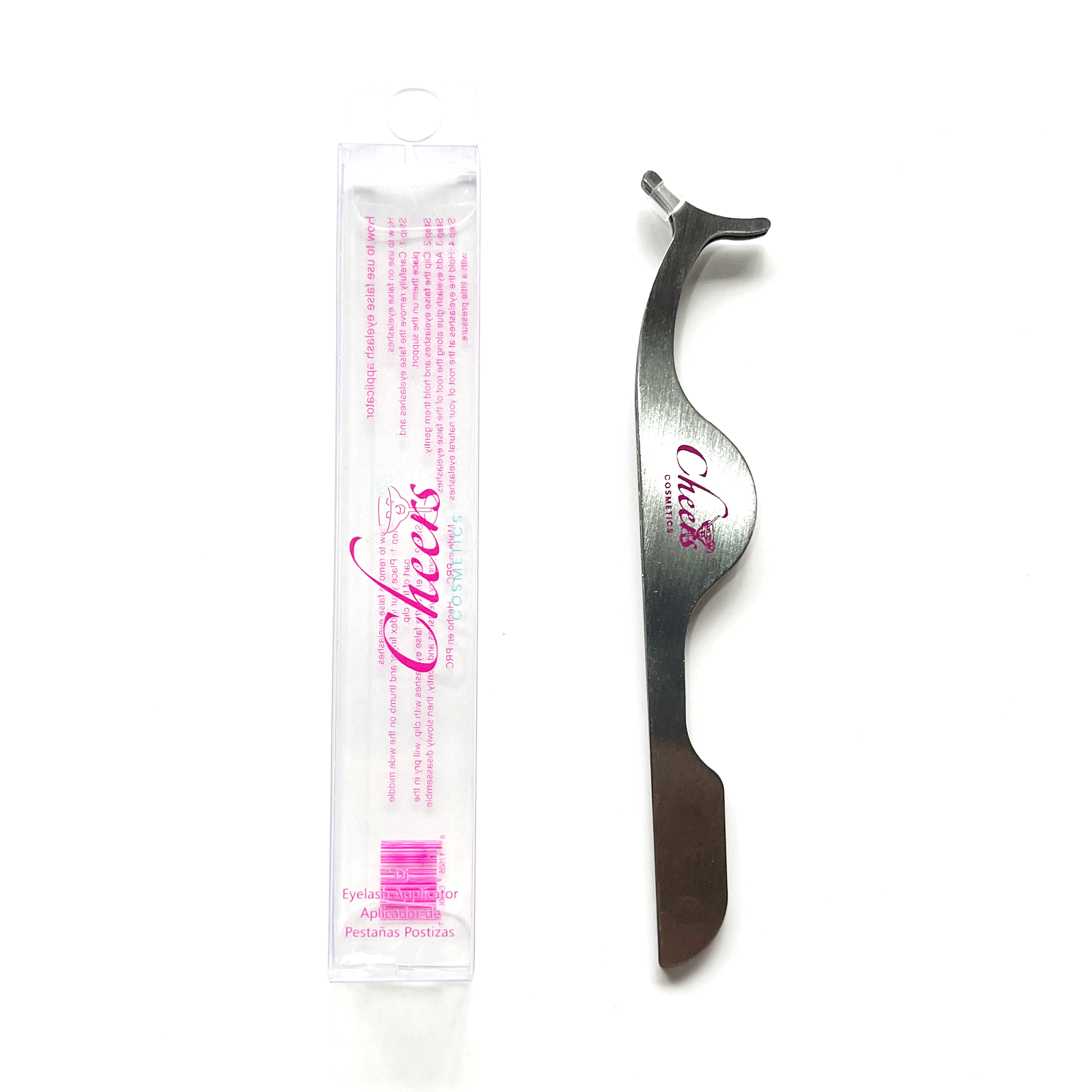 Eyelash Applicator Silver - cheerscosmetics