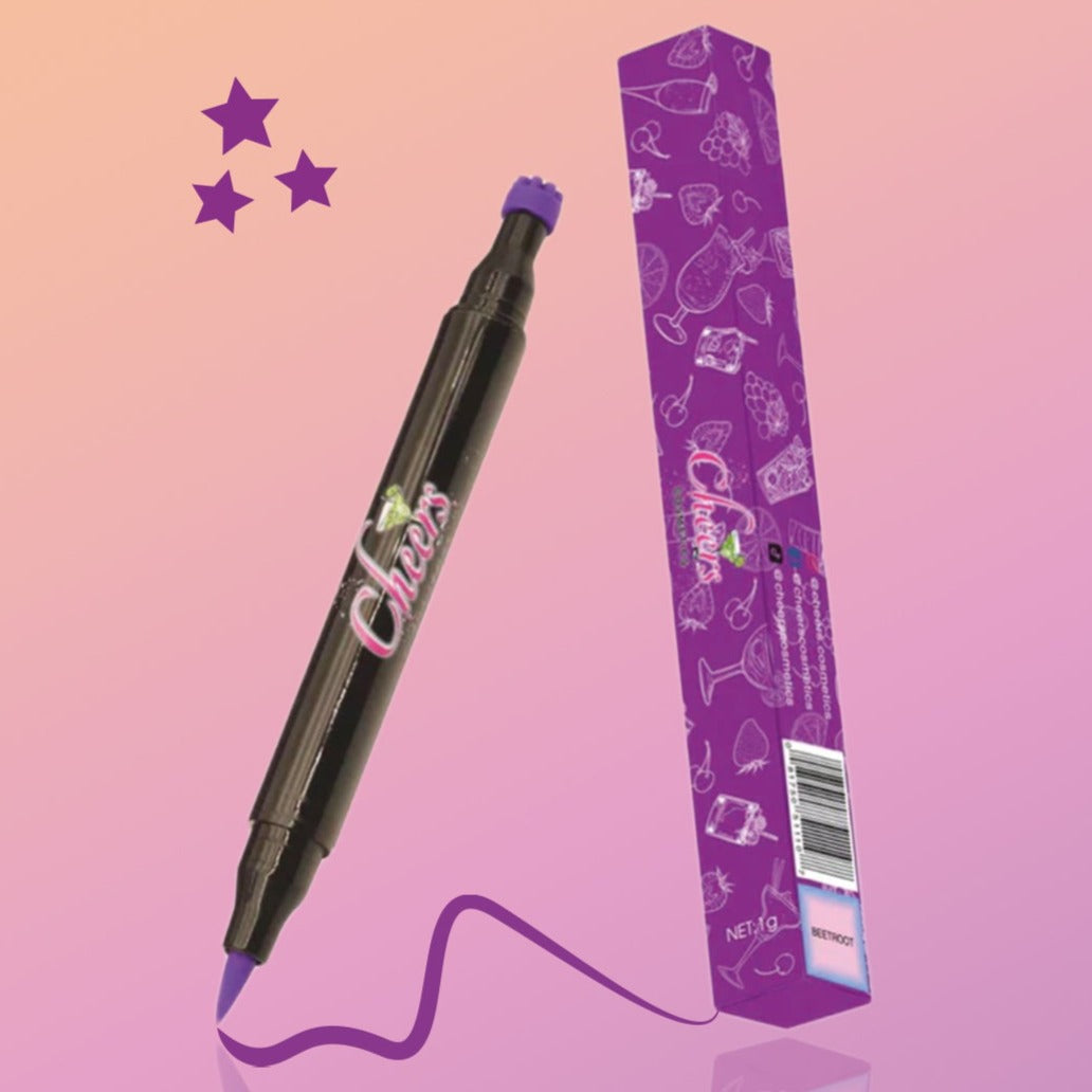 Violet Eyeliner - Beetroot - cheerscosmetics