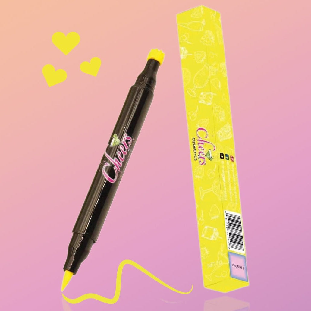 Yellow Eyeliner - Pineapple - cheerscosmetics