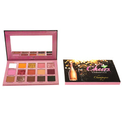 Champagne Shadow & Glitter Palette - cheerscosmetics