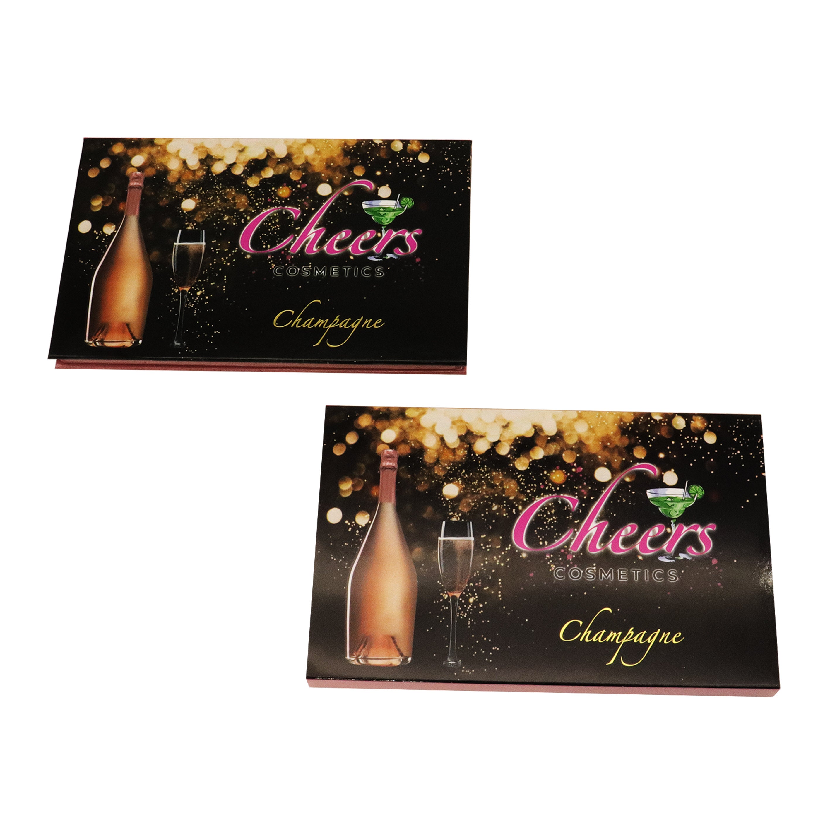 Champagne Shadow & Glitter Palette - cheerscosmetics